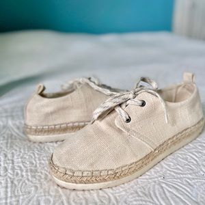 Target - canvas espadrille tennis shoes